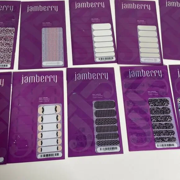 NEW 22 Piece JAMBERRY Nail Decal Set - Picture 4 of 7